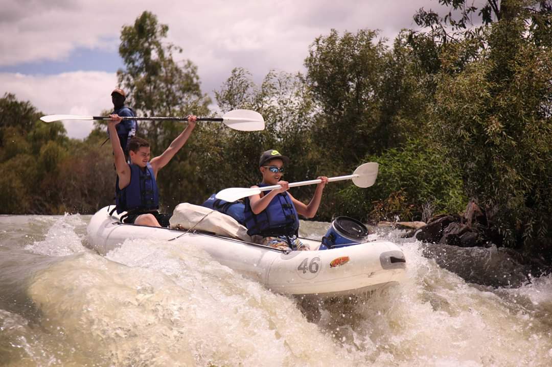 Gravity adventures breede river rafting Capetown