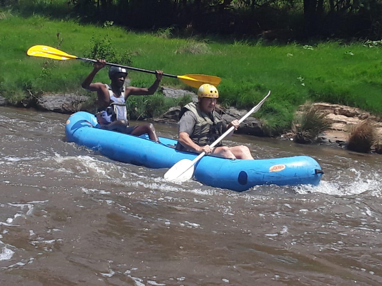 Crocodile river rafting Africaland Hartebeespoort Pelindaba raft